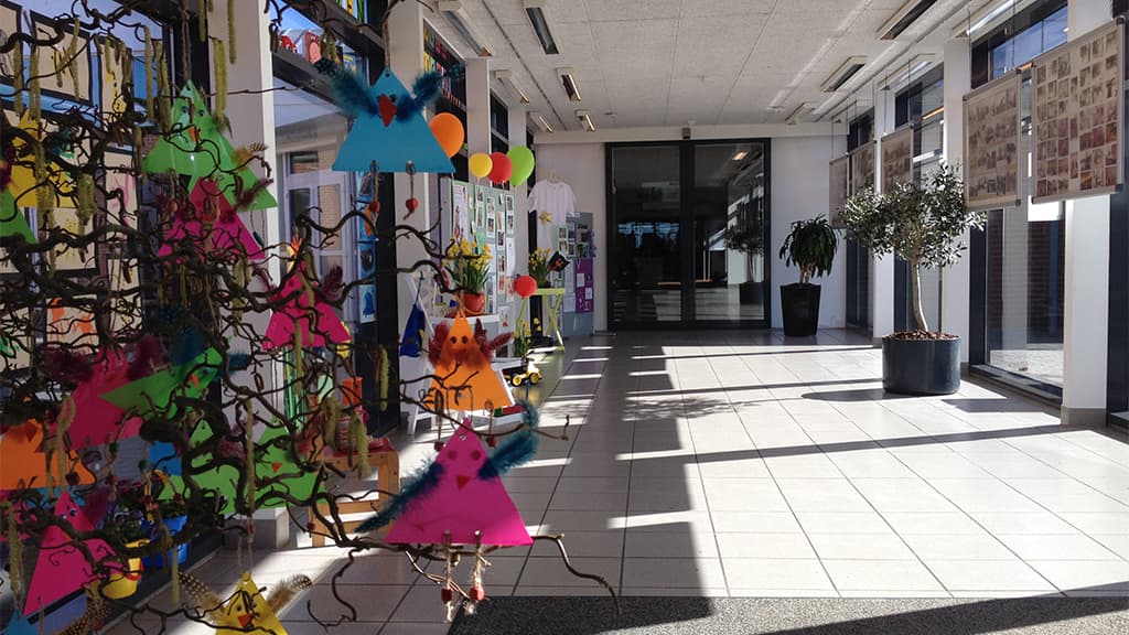 Rødding Centret, indgang